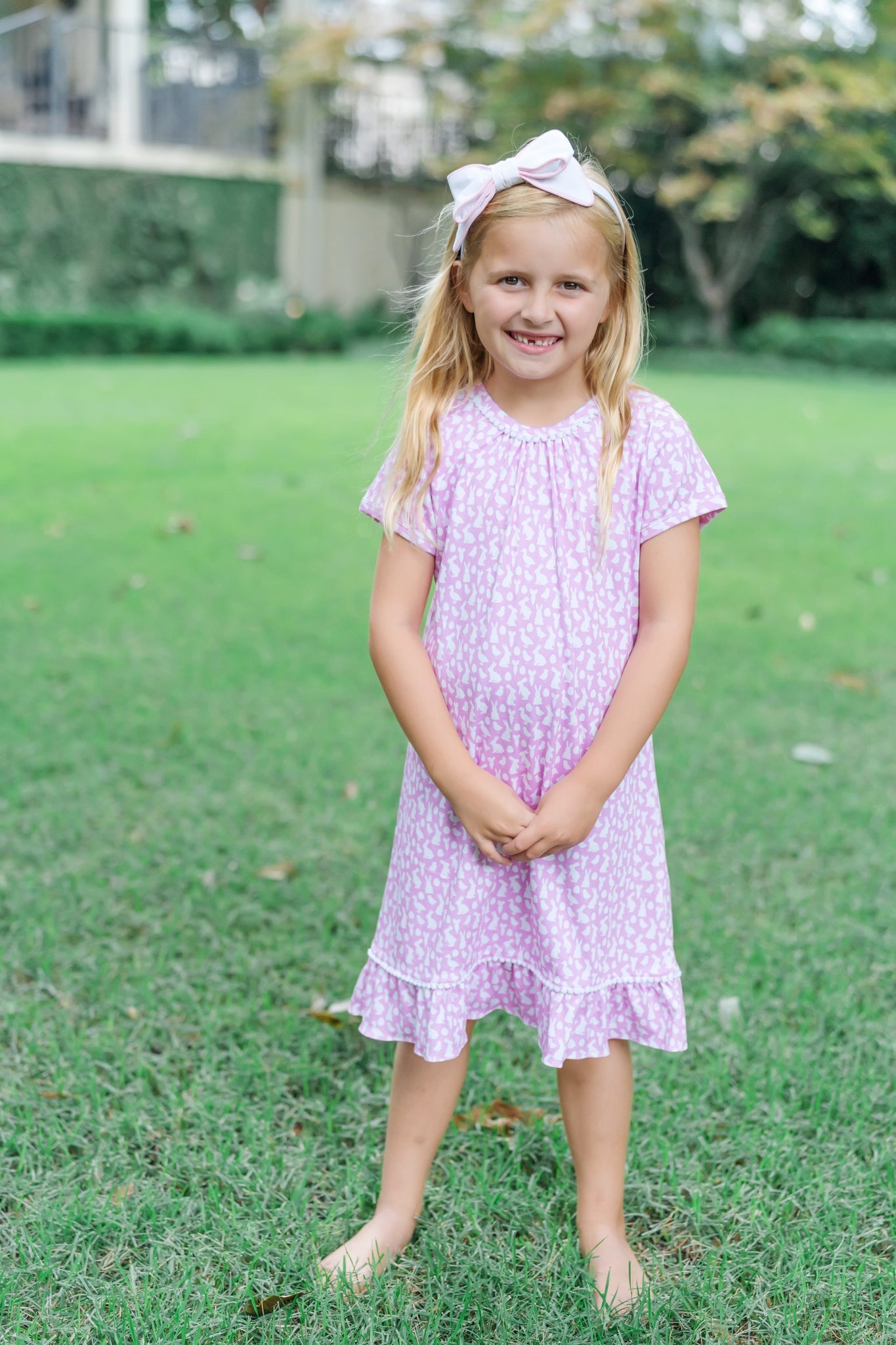 Camden Girls' Dress Easter Time Pink