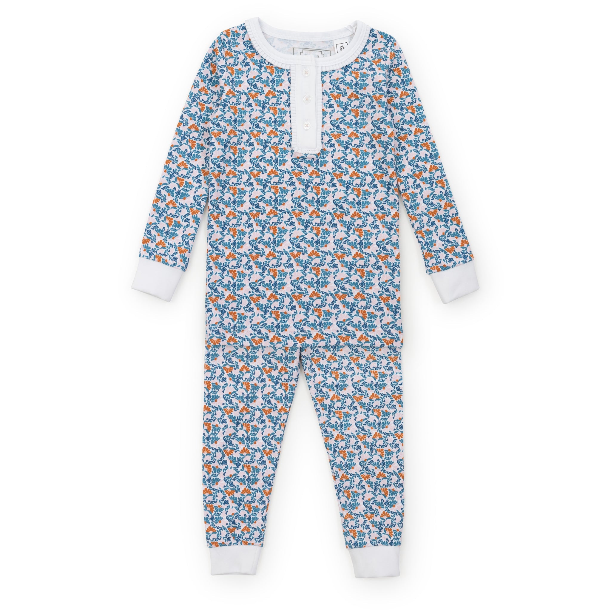 Alden Girls' Pajama Pant Set - Autumn Blooms