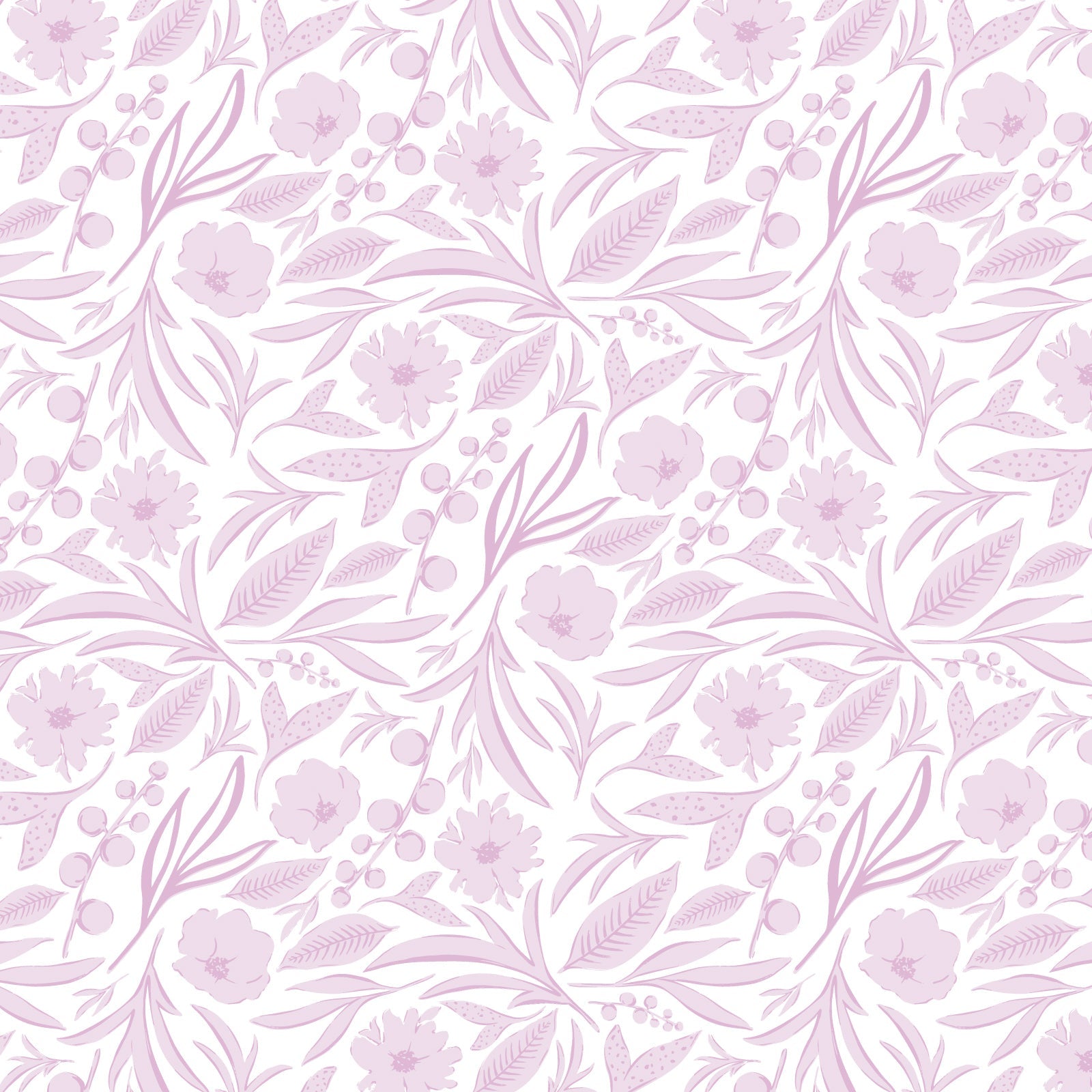 Georgia Girls' Pima Cotton Daygown - Pretty Pink Blooms