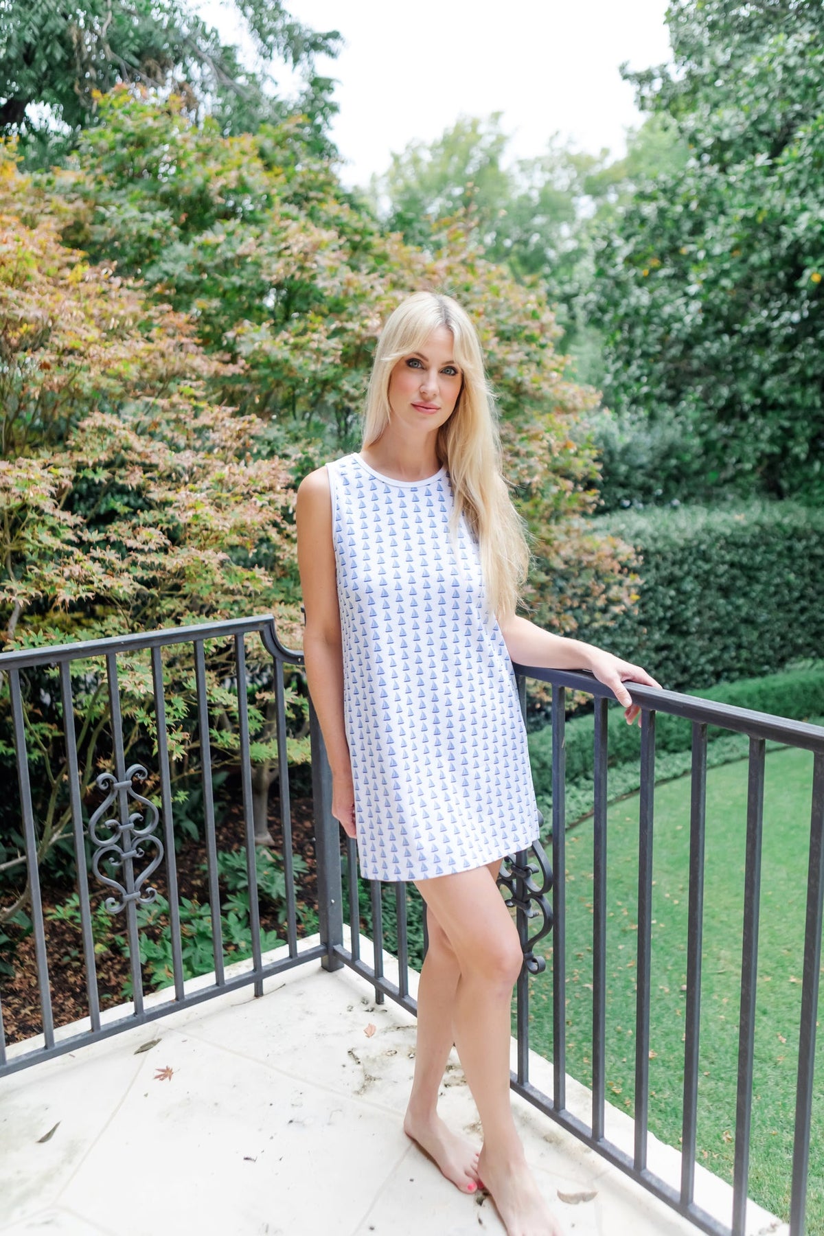 Katie Women's Nightgown Sailing Away