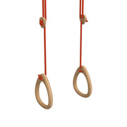 Rings - Oak - Red