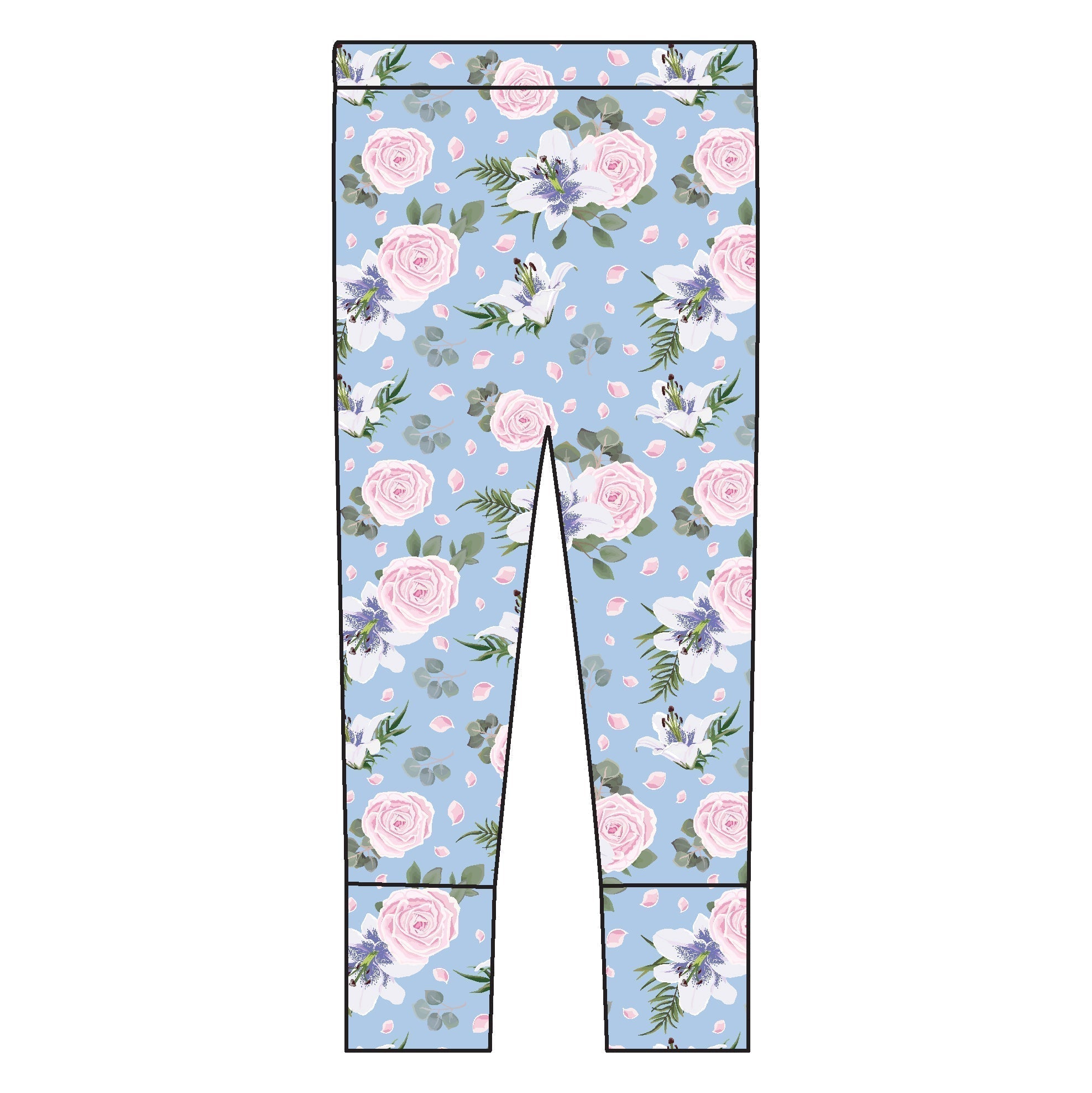 Lillian Floral Bamboo Leggings