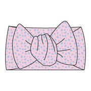 Lillian Leopard Bamboo Headwrap Bow