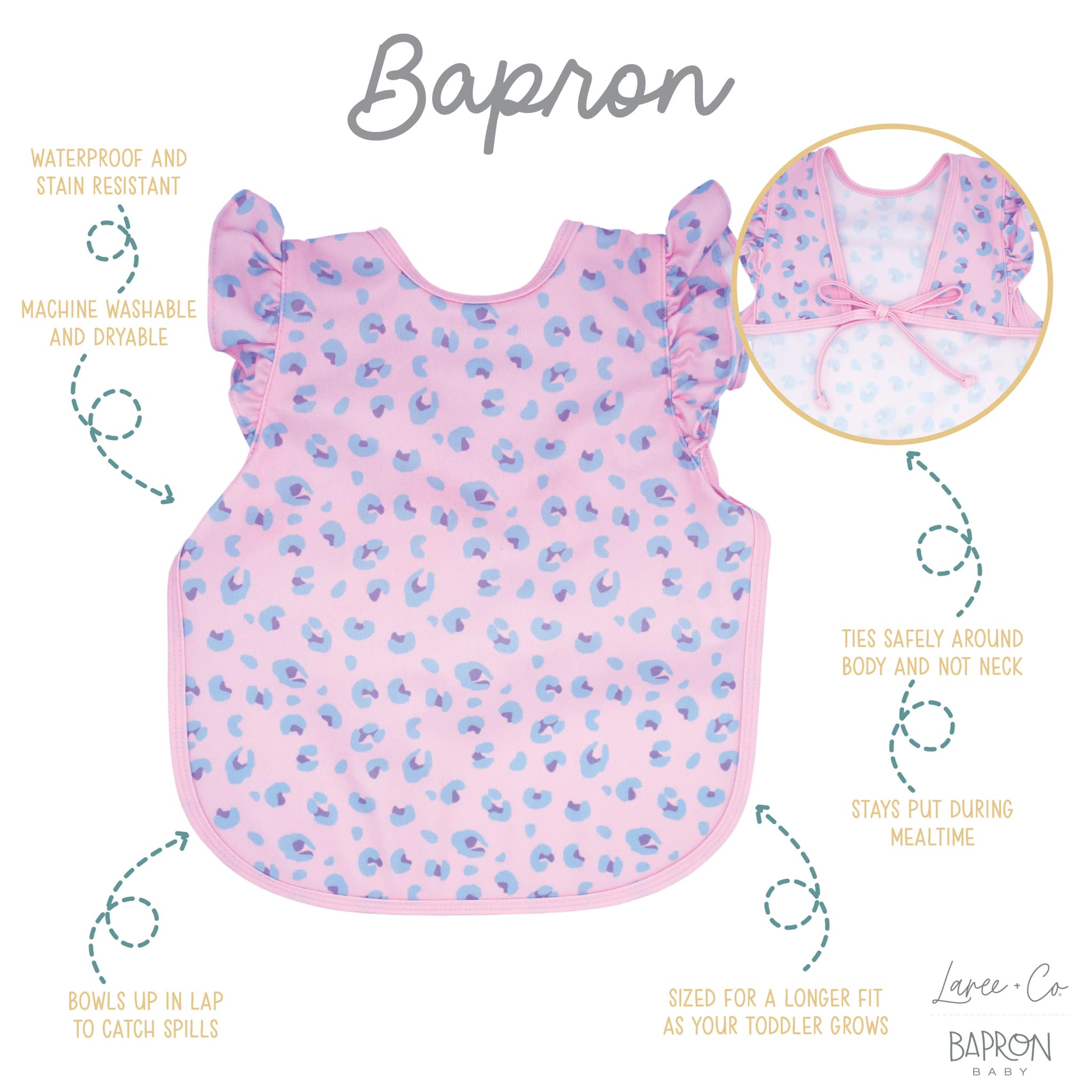 Lillian Leopard Bapron