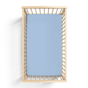 Lillian Trisomy 18 Blue Bamboo Crib Sheet