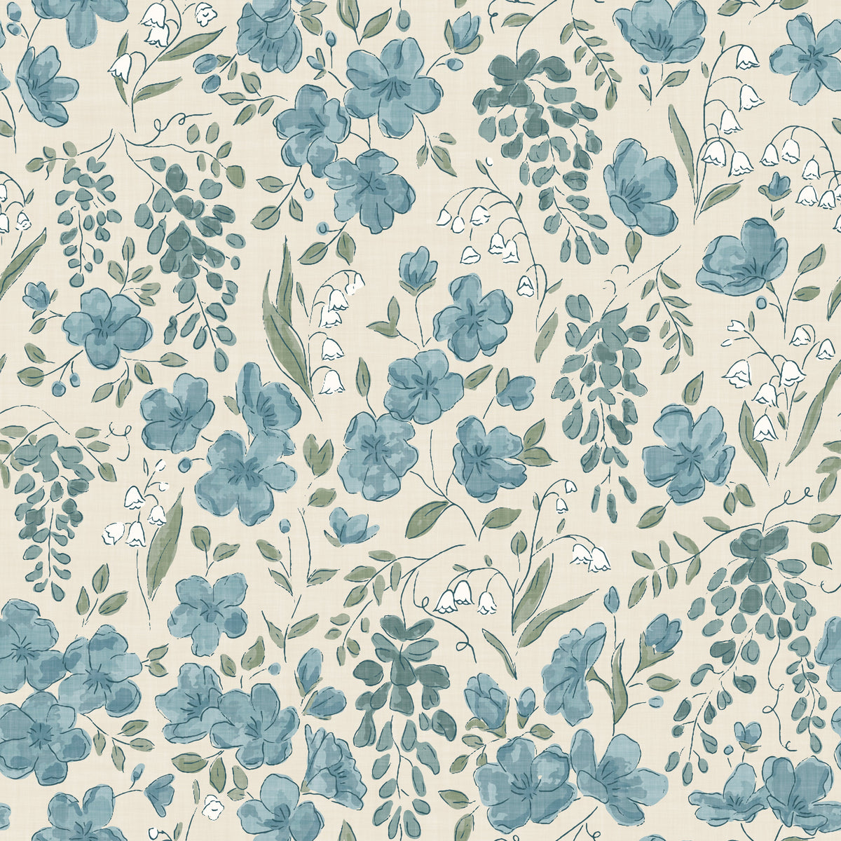 Lily Wallpaper By Kim Morrow