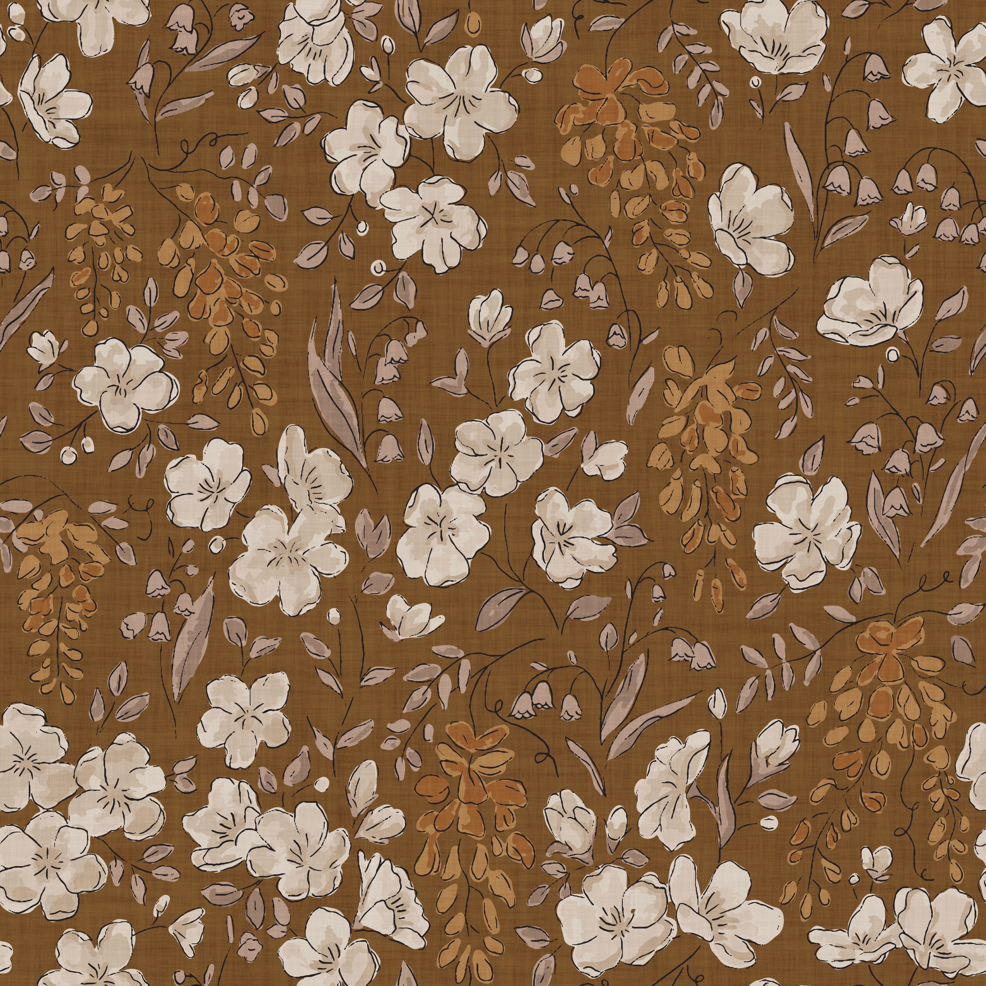 Lily Wallpaper By Kim Morrow