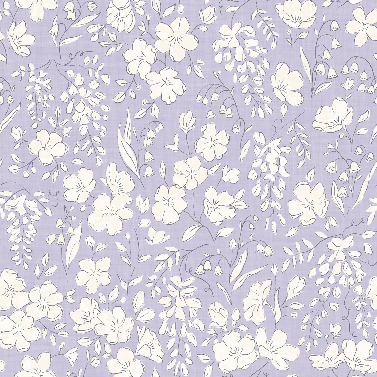 Lily Wallpaper By Kim Morrow