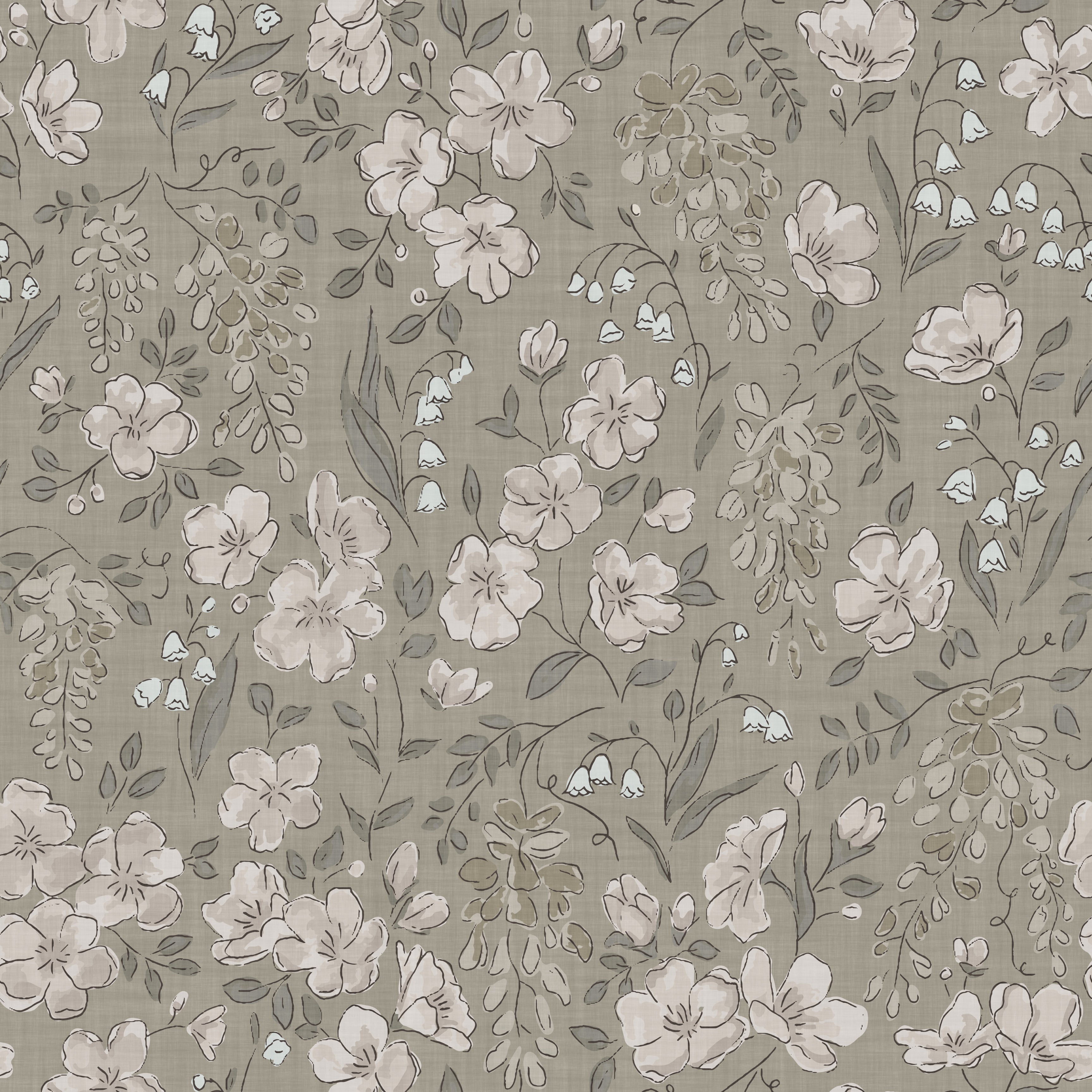 Lily Wallpaper By Kim Morrow