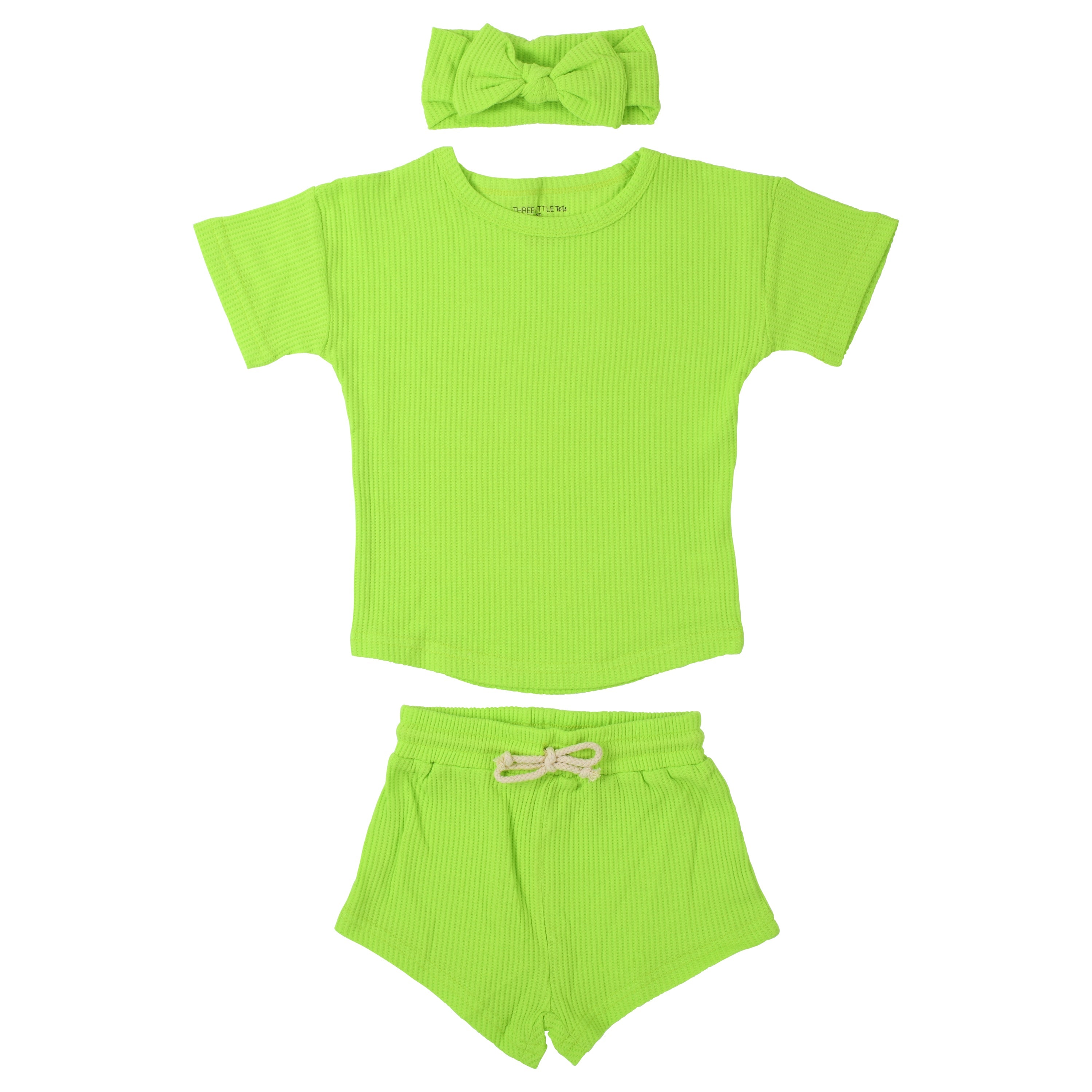 Lime Green Waffle Set