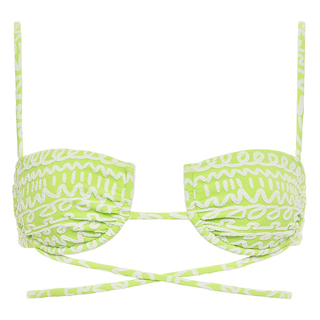 Lime Icing Simone Bikini Top