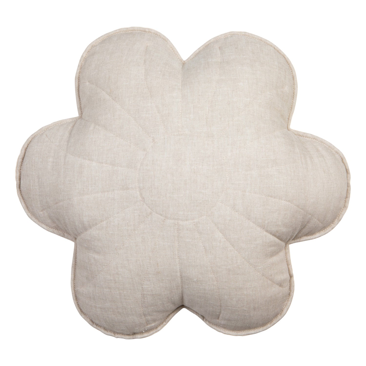 Linen Sandy Lily - Flower Pillow