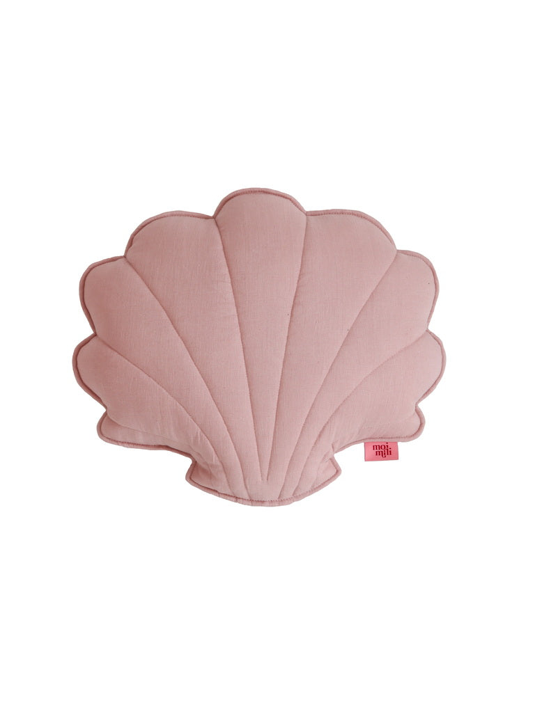 Linen Powder Pink Shell Pillow