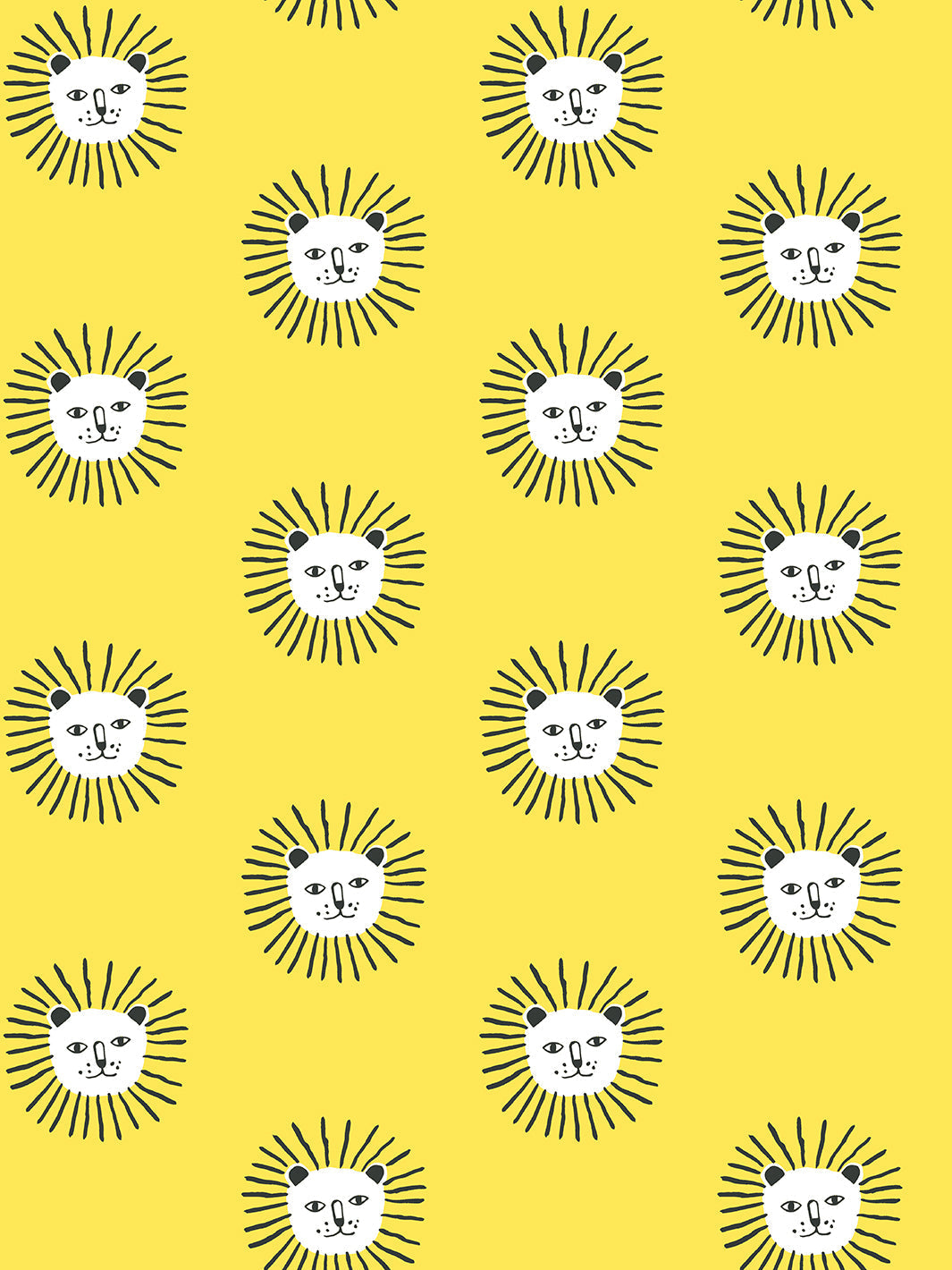 'lion's Mane' Wallpaper By Tea Collection - Daffodil