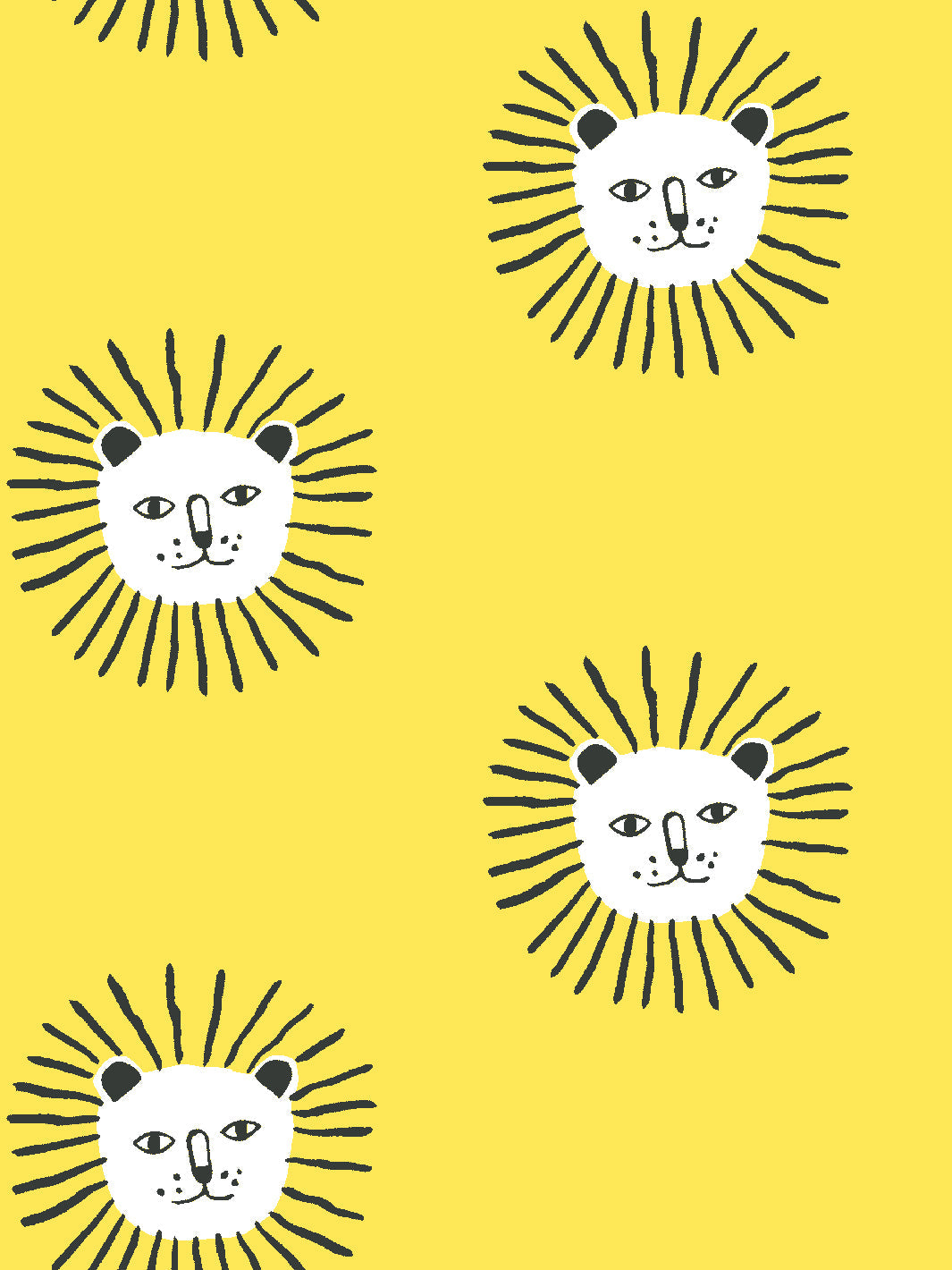 'lion's Mane' Wallpaper By Tea Collection - Daffodil