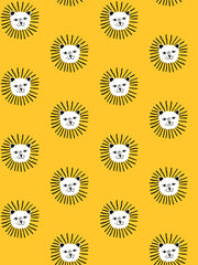 'lion's Mane' Wallpaper By Tea Collection - Marigold