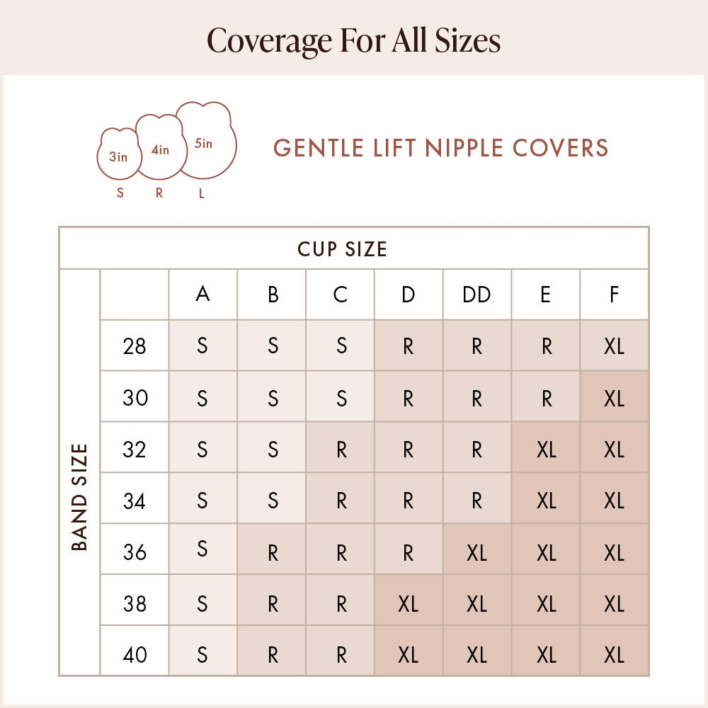 Lifting Nipple Covers (two-tabs)