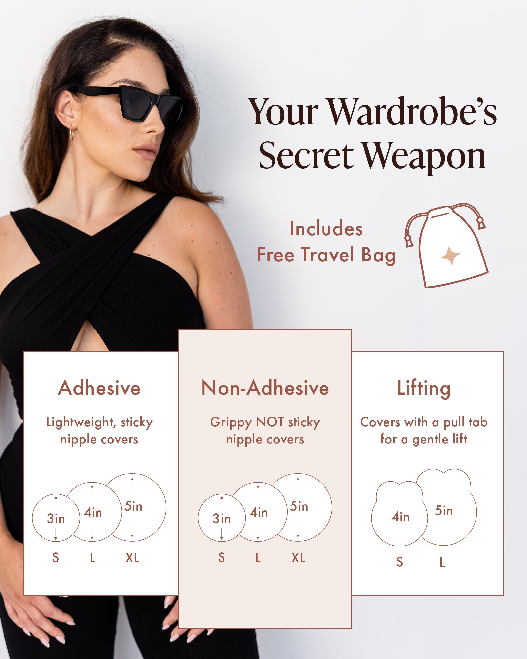 Non-adhesive Nipple Covers