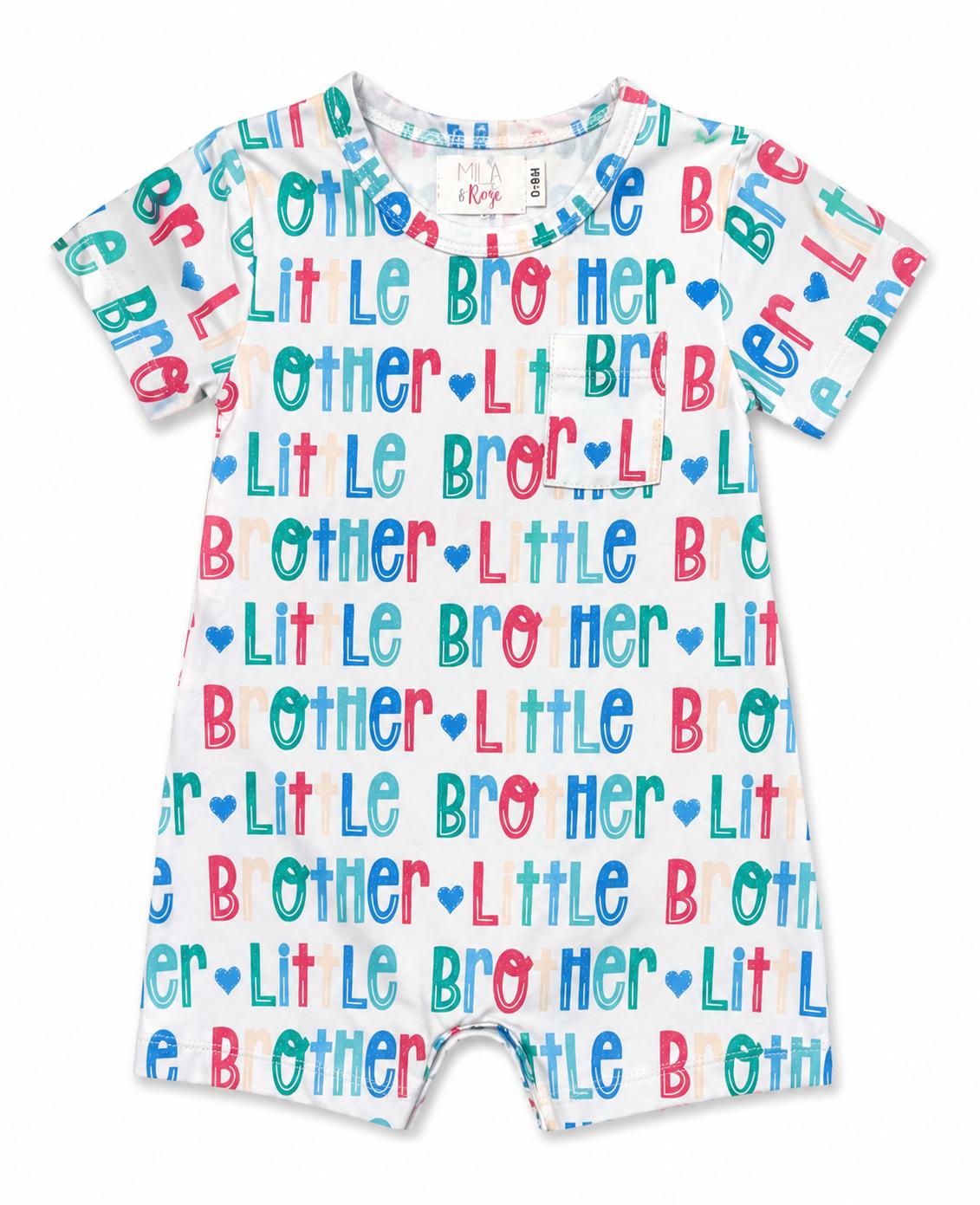 Little Brother S/s Shorty One-piece