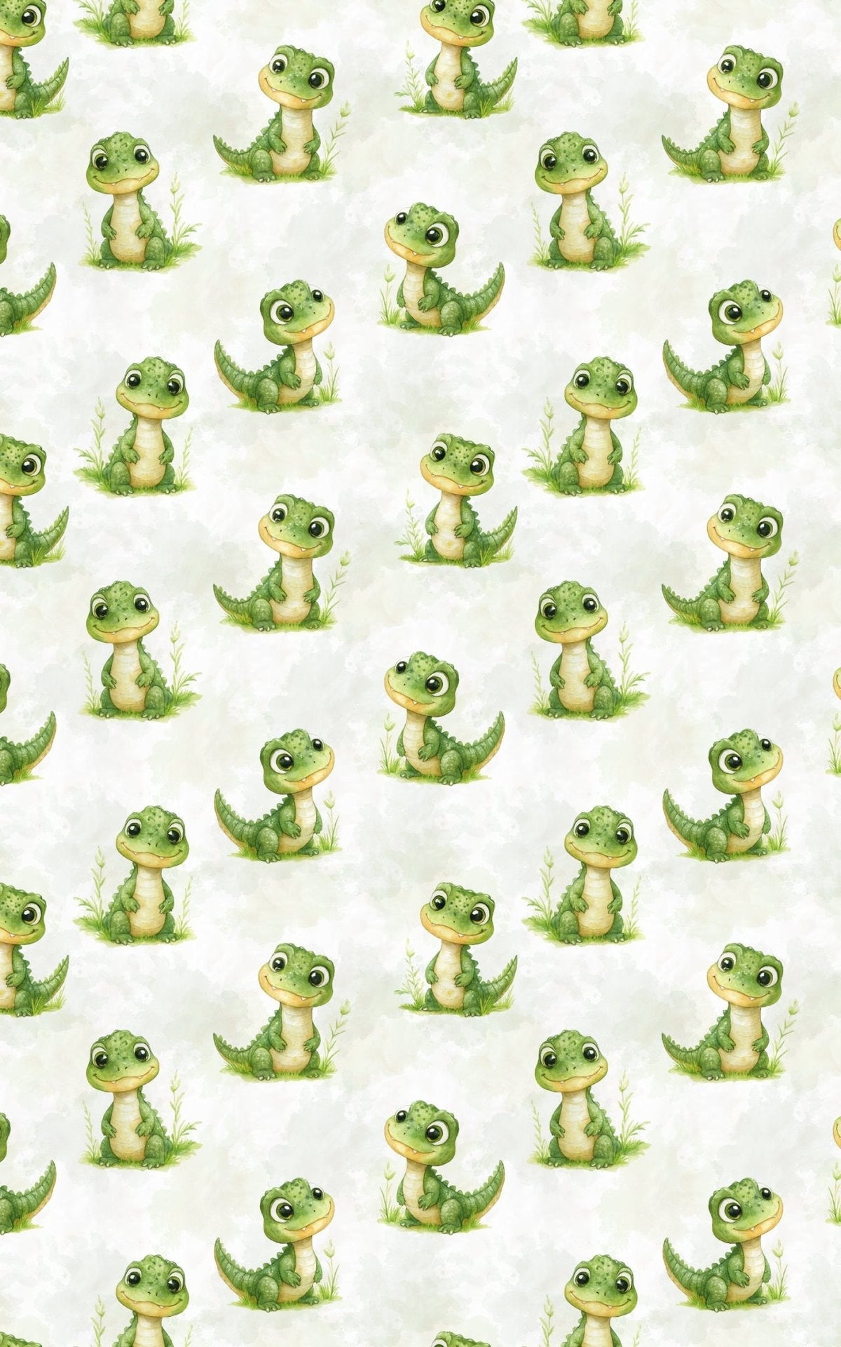 Little Gator Smiles Wrapping Paper