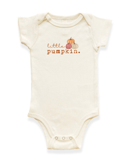Little Pumpkin Stack Organic Baby Bodysuit