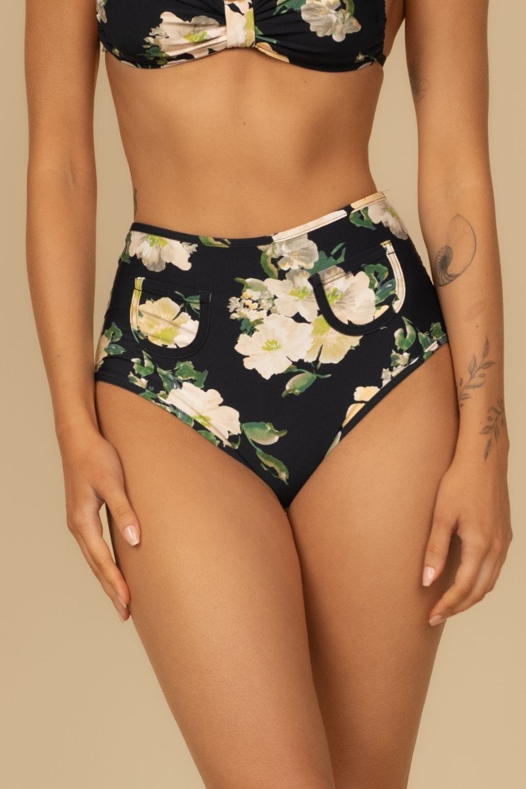 Liz Floral Polly Bikini Bottom