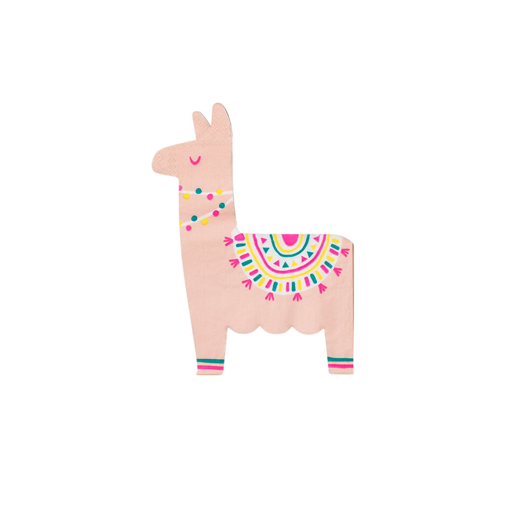 Happy Llama Napkins (25 Per Pack)