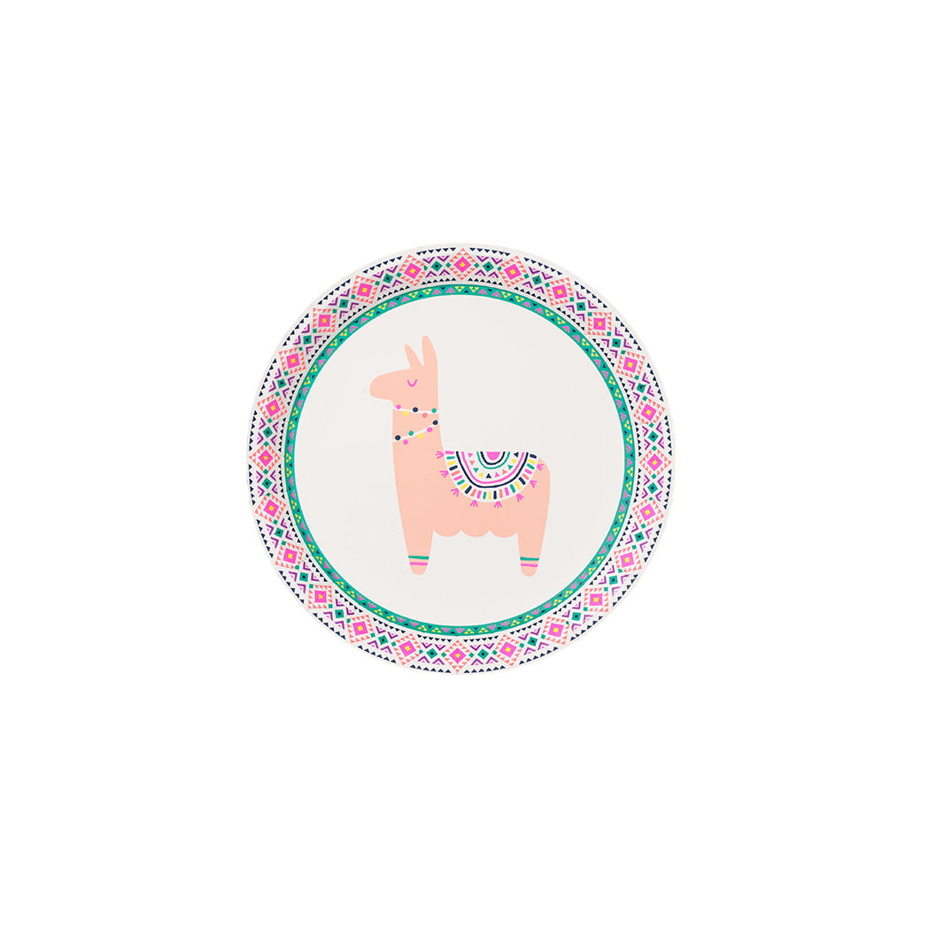 Happy Llama Small Plates (10 Per Pack)