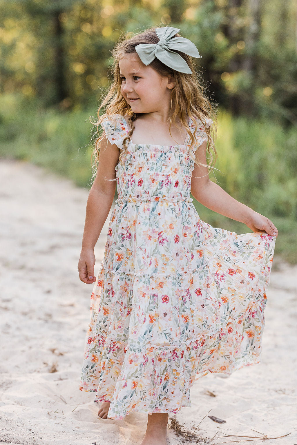 Fiona Maxi Dress - Sweet As A Peach