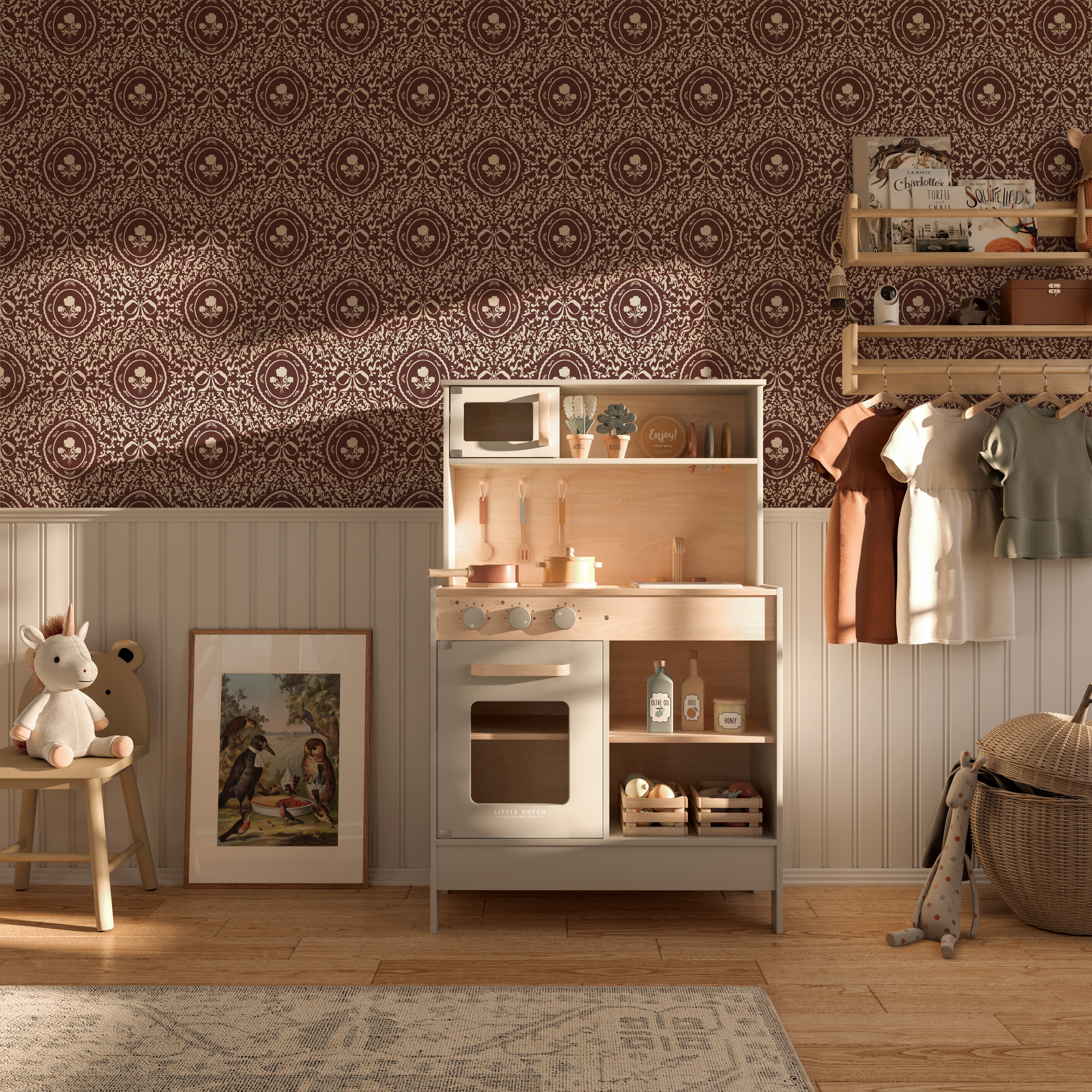 Louise Wallpaper By Ali Anni