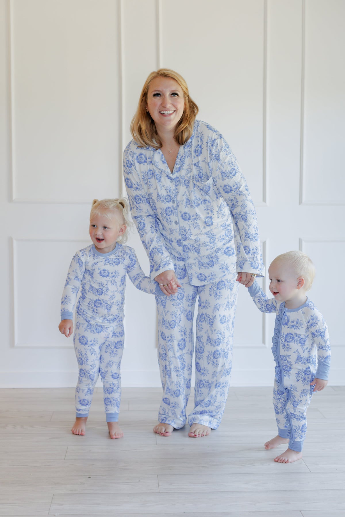A Peony For Your Thoughts Ruffle Zipper One Piece Pajama