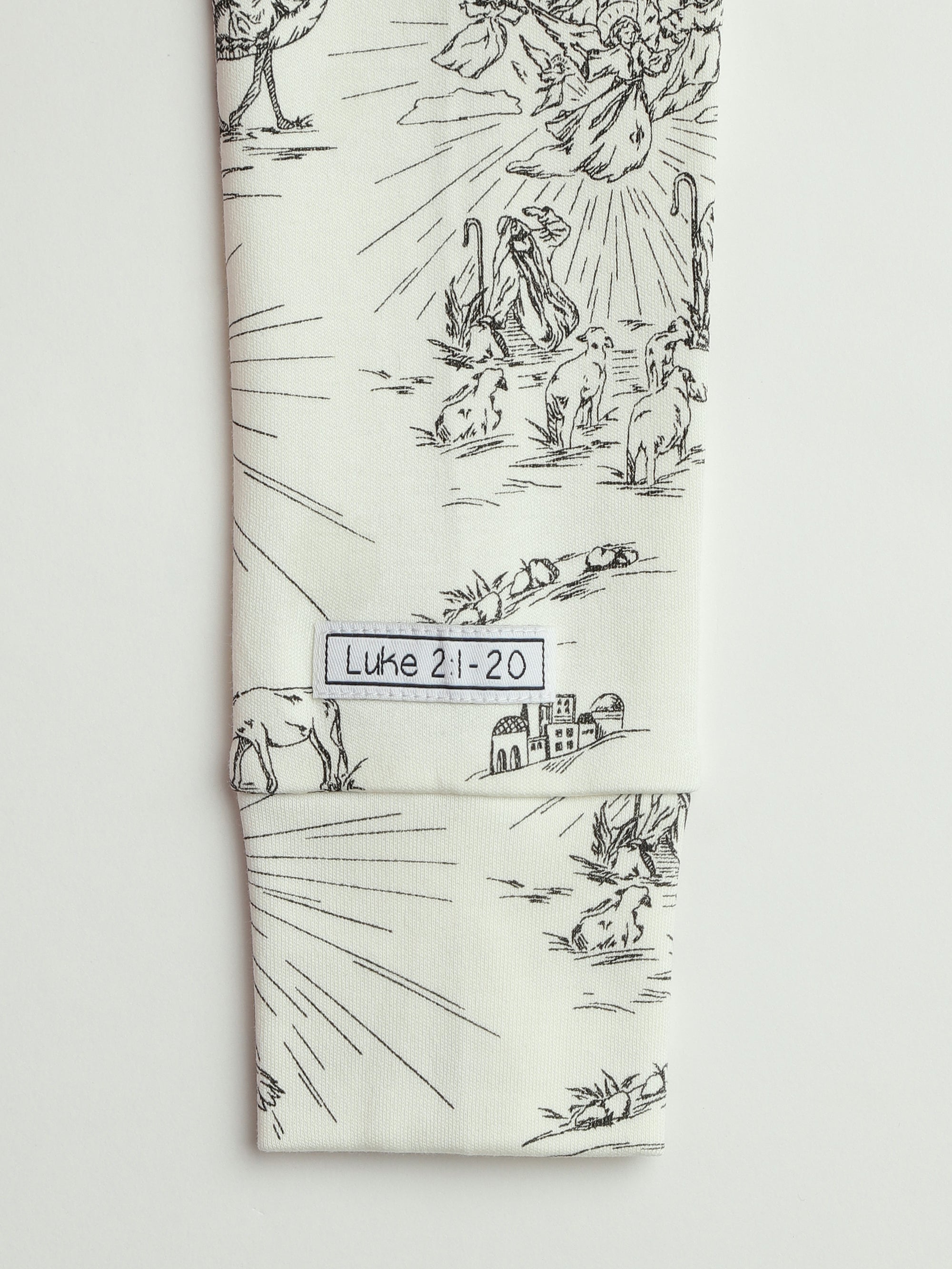 O Little Town Of Bethlehem Long Sleeve Pj Set Cotton