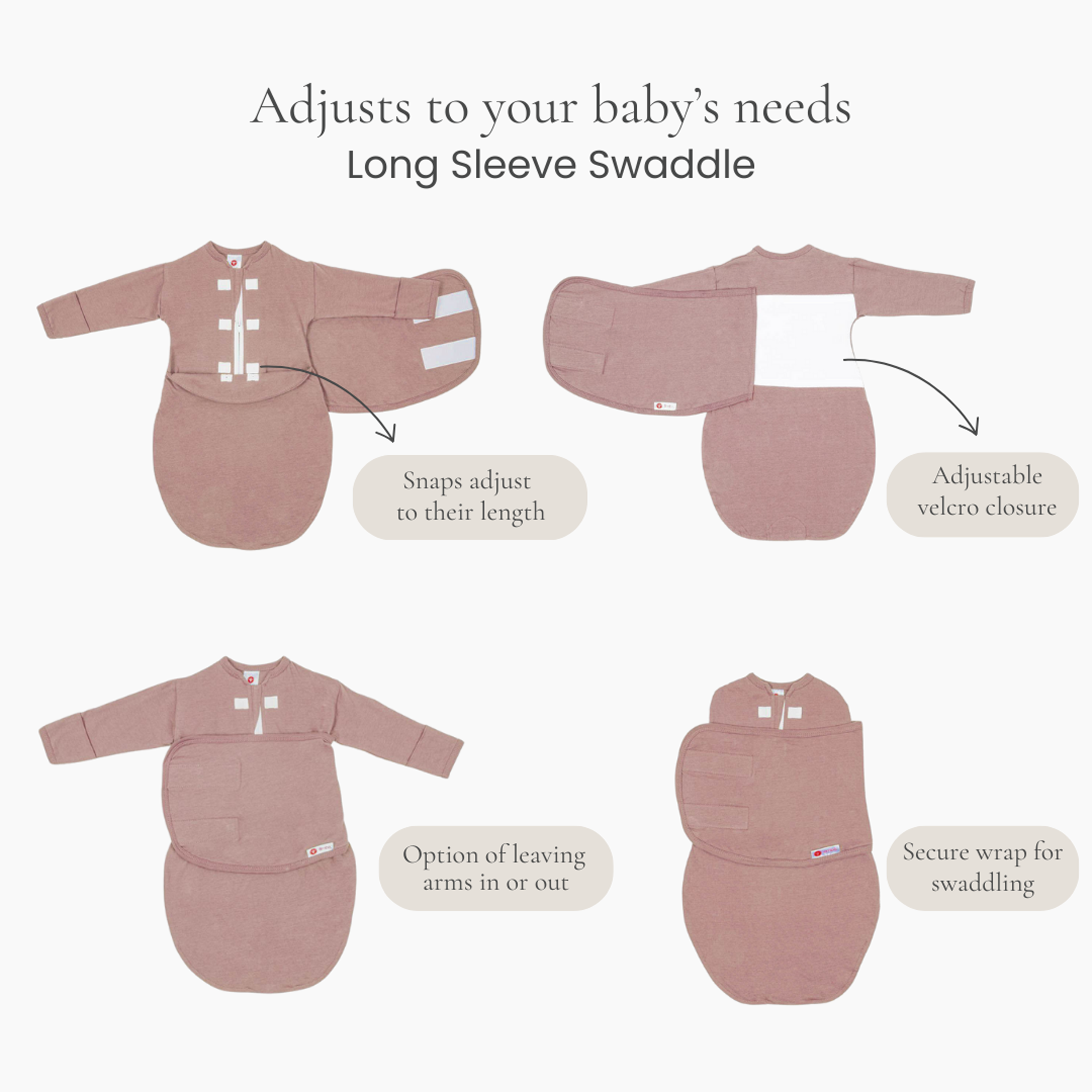 Long Sleeve Starter Swaddle