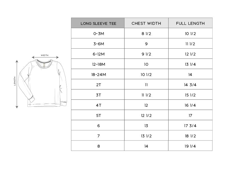 Girl's Long Sleeve Tee