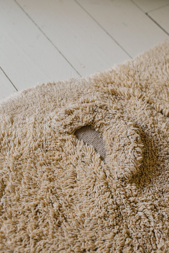 Washable Animal Cotton Rug Bear