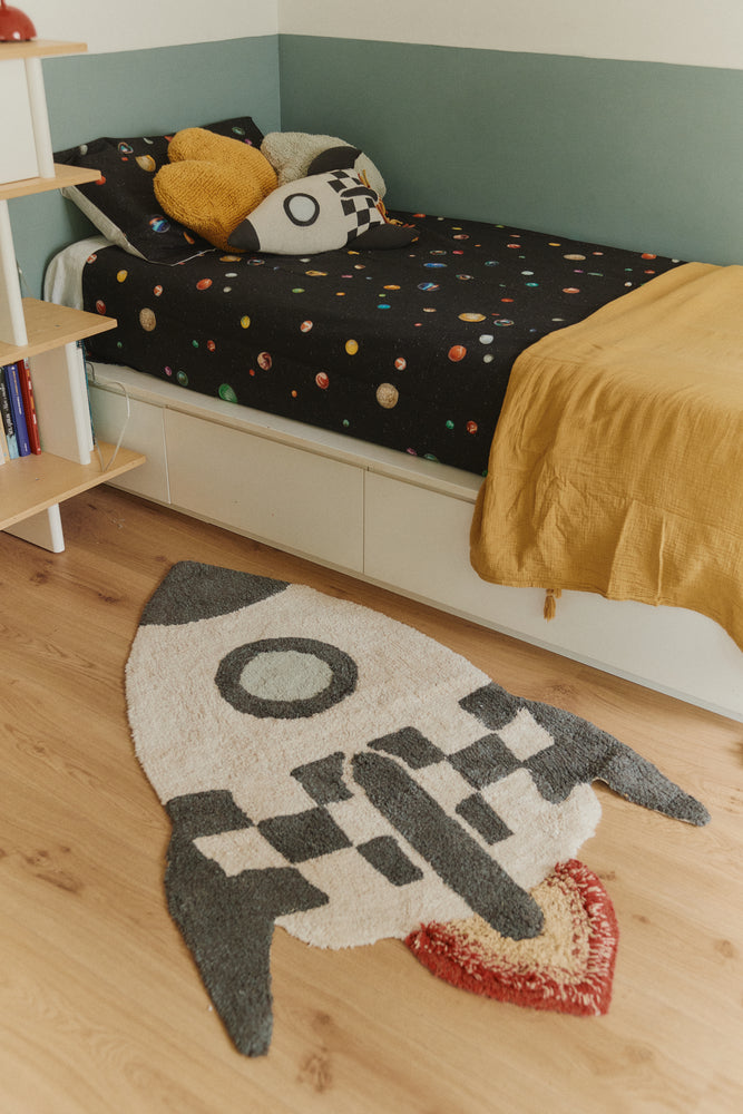 Washable Cotton Rug Rocket