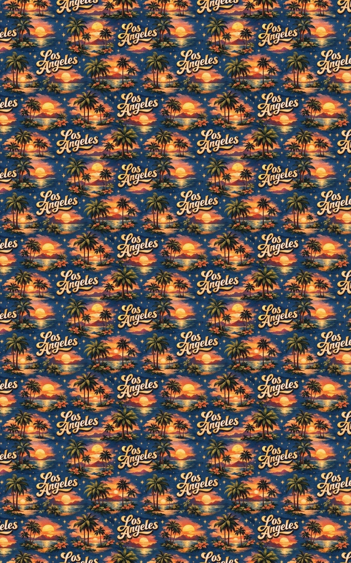 Los Angeles Sunset Blvd Wrapping Paper