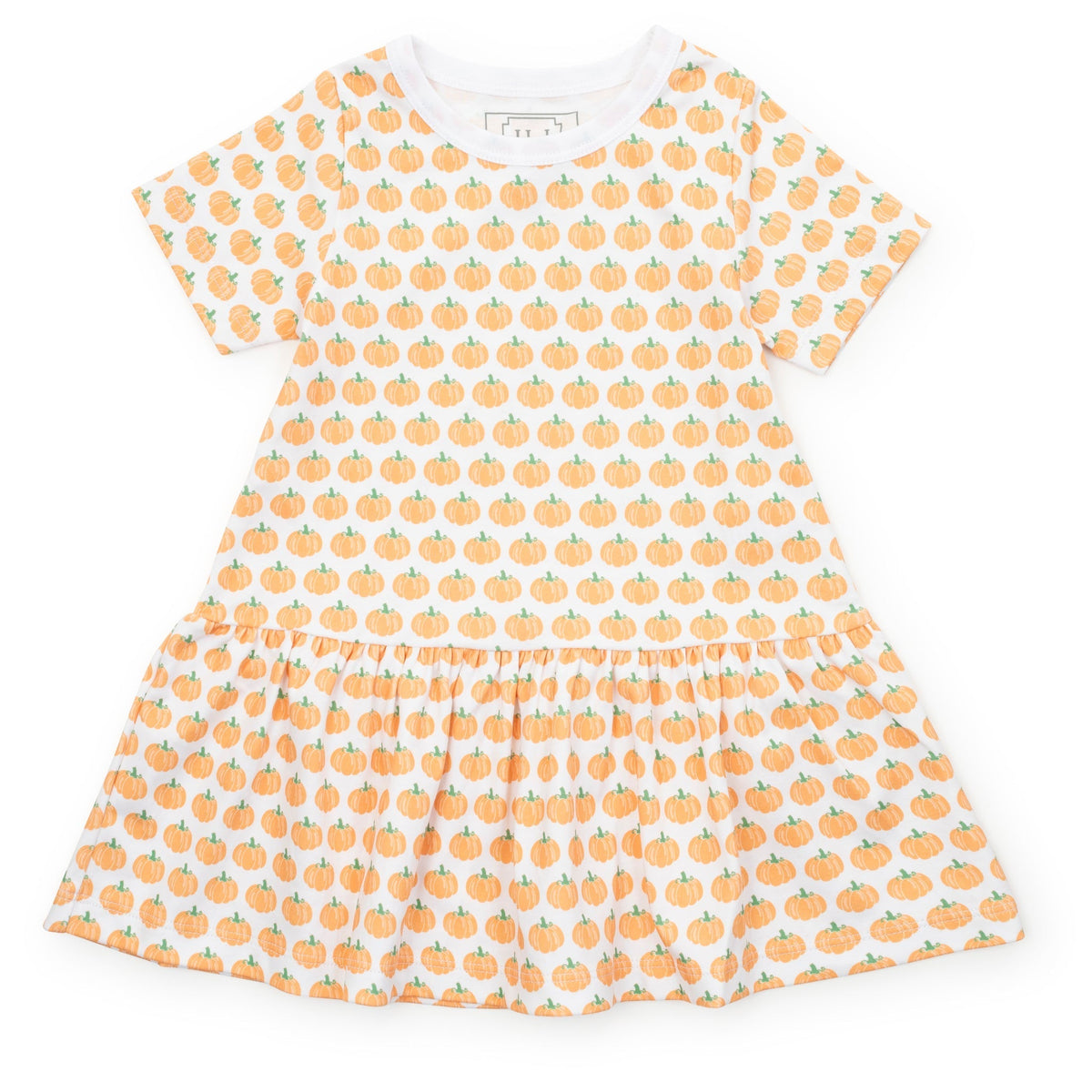 Lottie Girls' Dress - Harvest Pumpkin