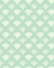 'lotus Papyrus' Wallpaper By Tea Collection - Aventurine