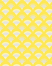 'lotus Papyrus' Wallpaper By Tea Collection - Daffodil