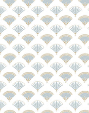 'lotus Papyrus' Wallpaper By Tea Collection - Elephant