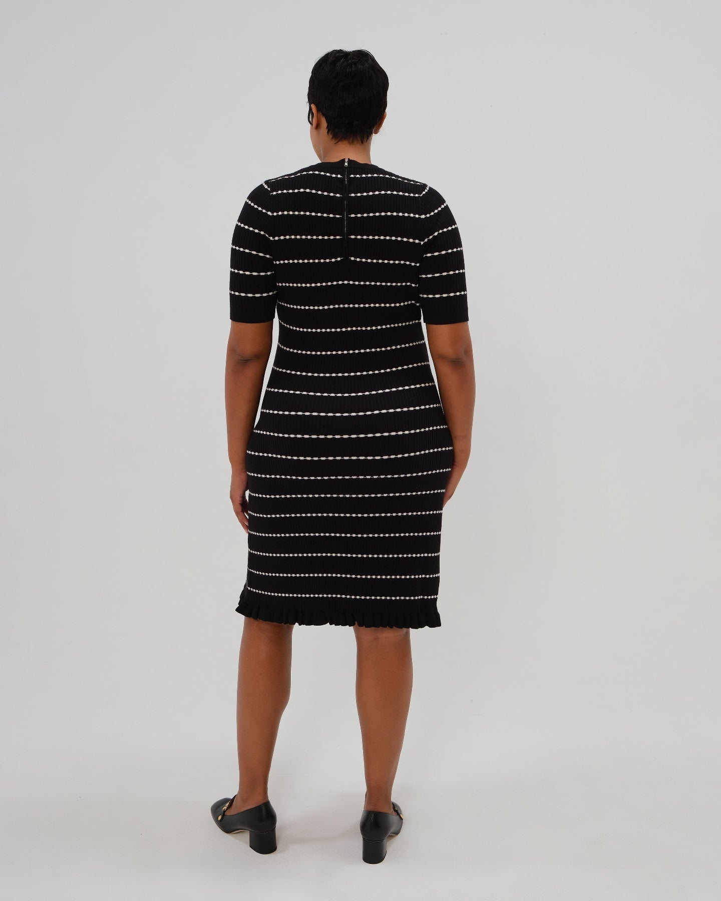 Louie Striped Knit Maternity & Mama Dress