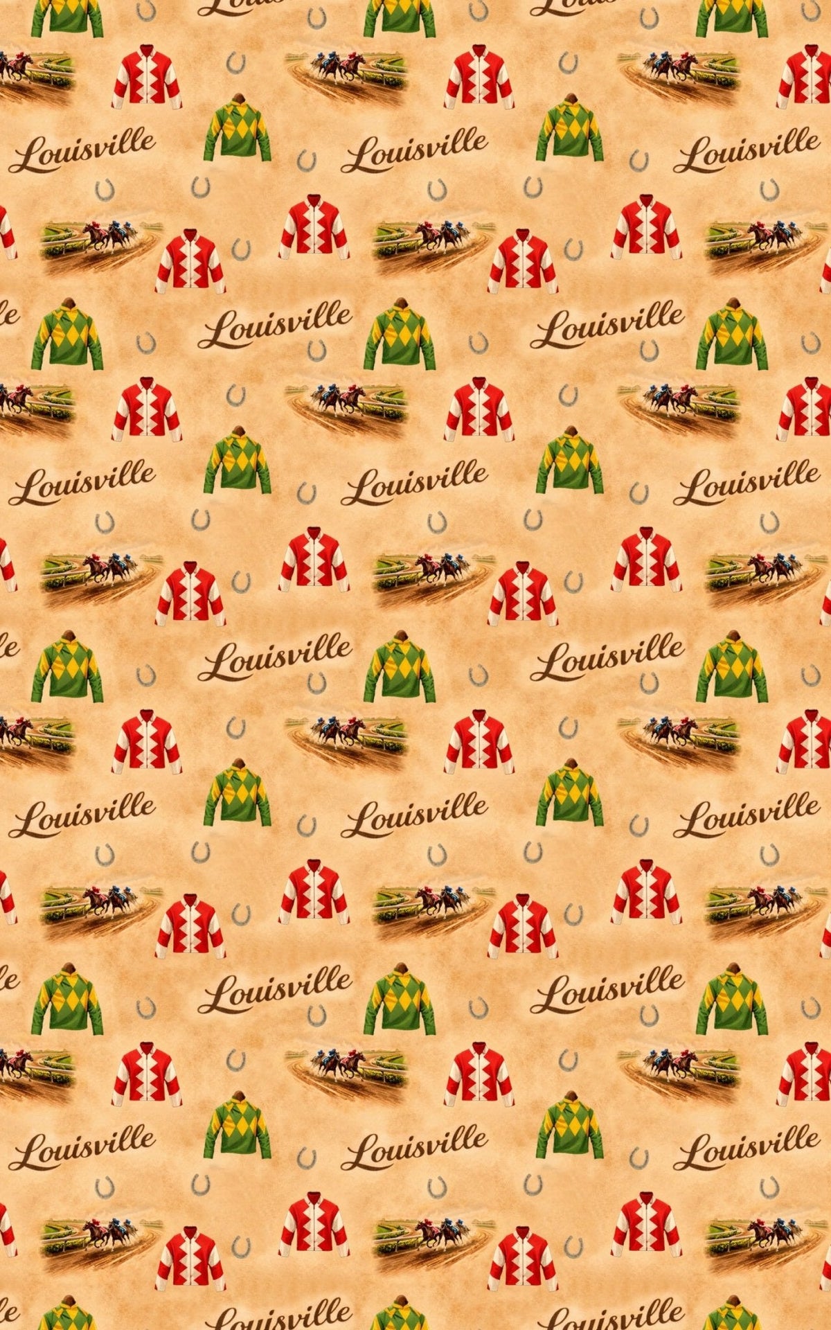Louisville Derby Days Wrapping Paper