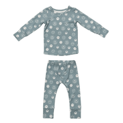 Boys Long Sleeve Lounge Set In Heart Eyes