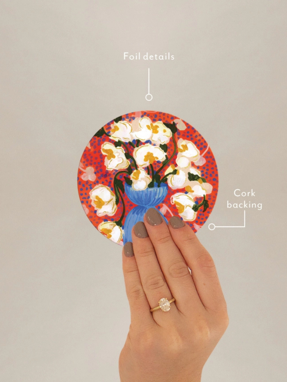 Bouquet Of Coasters - Mix And Match Florals