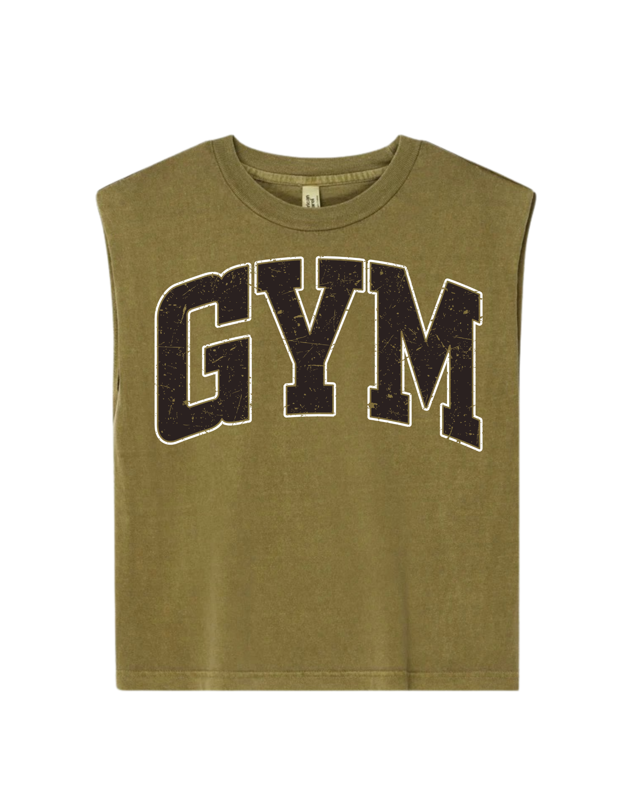 Gym Varsity Muscle Tank