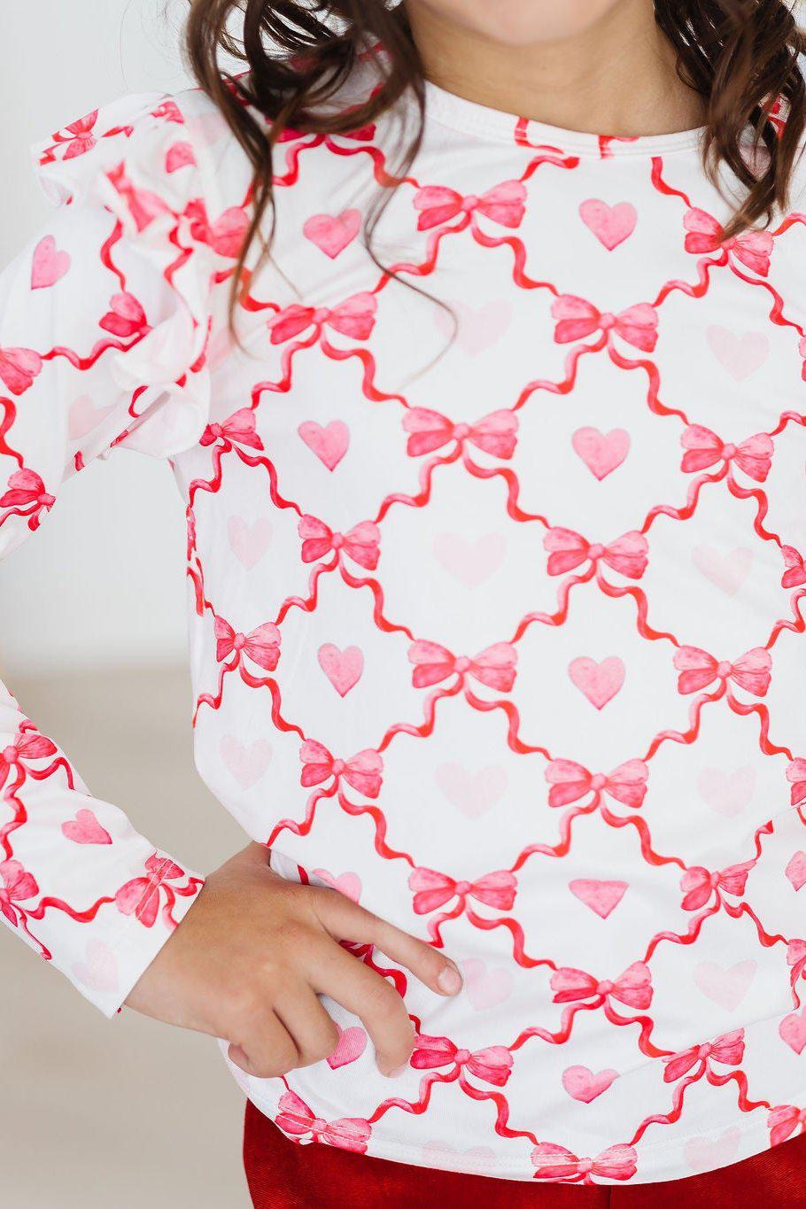 Lovebug L/s Ruffle Tee
