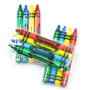 4-color Crayon Packs – 80 Sets (320 Crayons), Bulk, Non-toxic