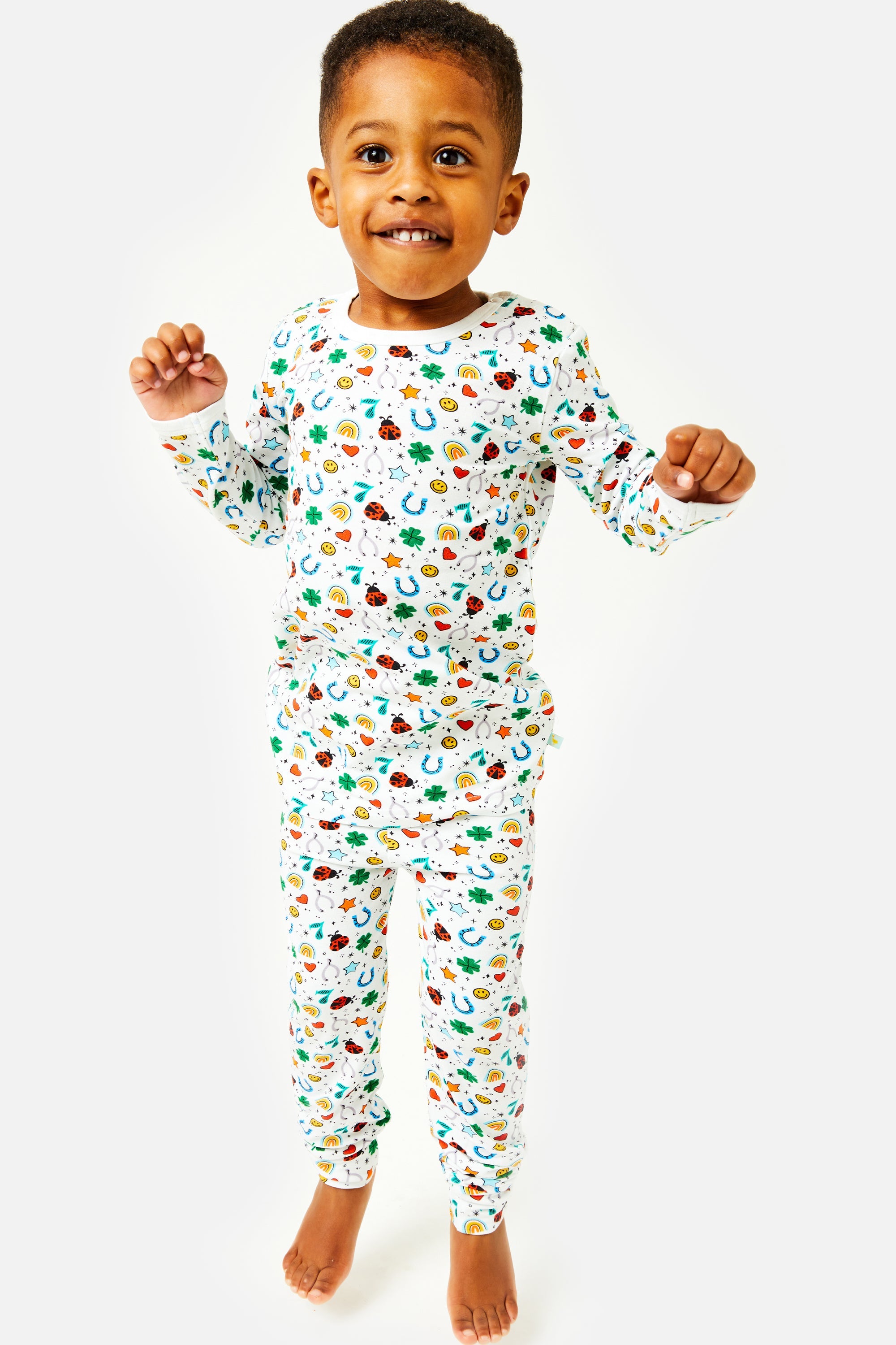 Long Sleeve Pajama Set - Lucky Charms