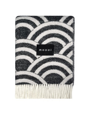 Blanket Moooi Lucky O's Black